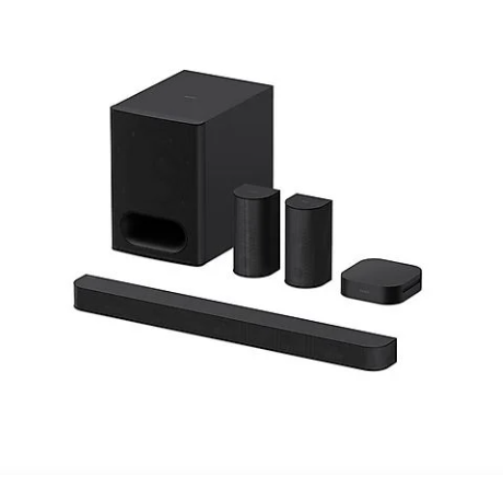 Soundbar + Sony Bravia Theatre System 6 5.1 Subwoofer Channel, MAX 1000 W Power, Case sans fil, noir