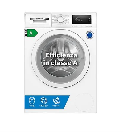 Bosch Wan24008I washing machine, front loading, 8 kg, 59 cm, class A