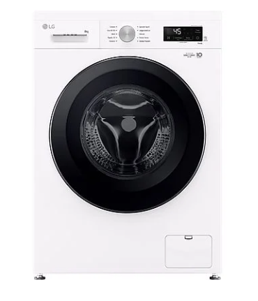 LG F4NX1008NWK X1 series washing machine, front loading, 8 kg, 55 cm, class A