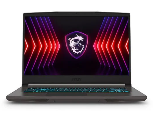 MSI Thin 15 B13UC-1443IT, 15,6 ", processeur Intel® Core i7 13620h, Nvidia GeForce RTX 3050, 16 Go, 512 Go SSD, gris