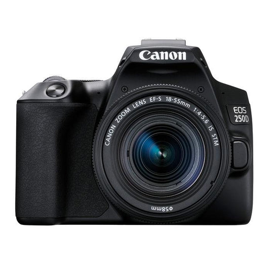 Canon EOS 250D Black + EF-S 18-55 este STM Black
