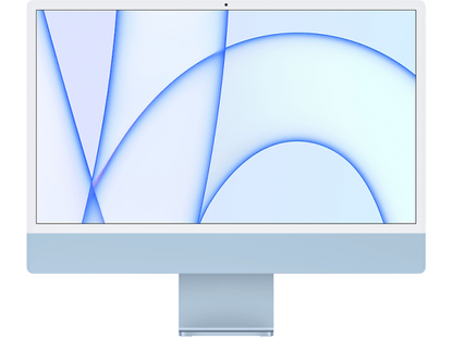 Apple iMac 24, 24 inci, Apple M-Seria, 8 GB, SSD, 256 GB, Azzurro