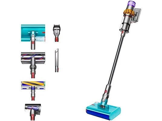 Dyson V15s detecta un submarino fodido eléctrico, embalado sen embalado, 660 W