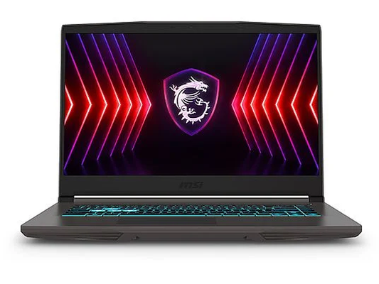 MSI Thin 15 B13UC-1443IT, 15,6 ", processeur Intel® Core i7 13620h, Nvidia GeForce RTX 3050, 16 Go, 512 Go SSD, gris